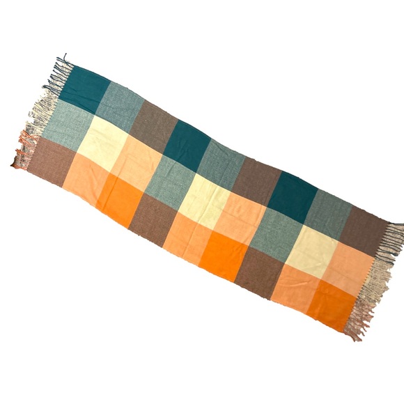 Accessories - Women’s Colorful Checkered Scarf